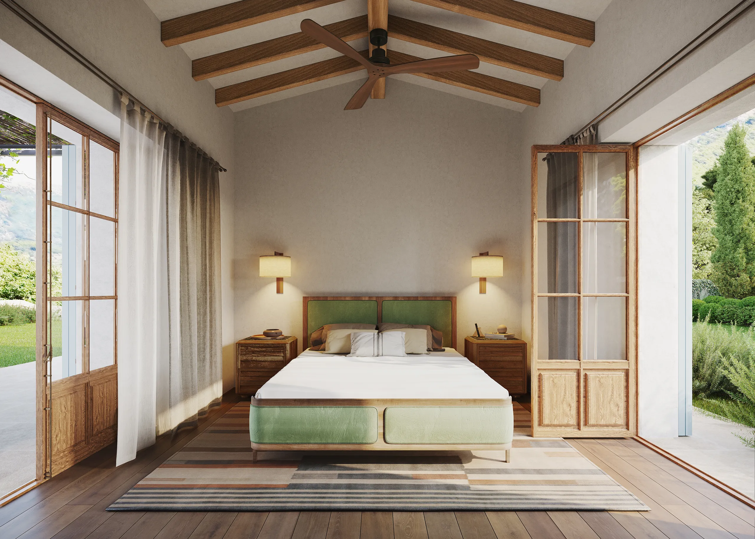 Finca Soller Mallorca Bedroom Photorealistic Virtual Tour
