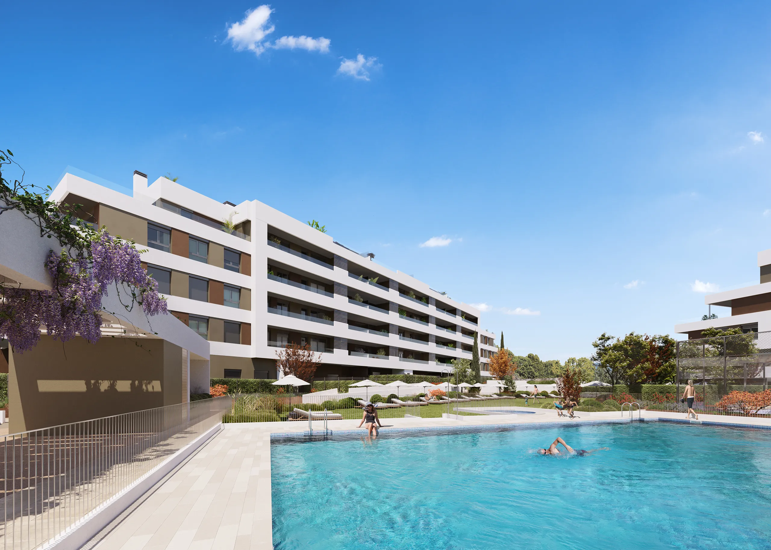 Viviendas Valladolid Valladolid Pool Architectural Vr