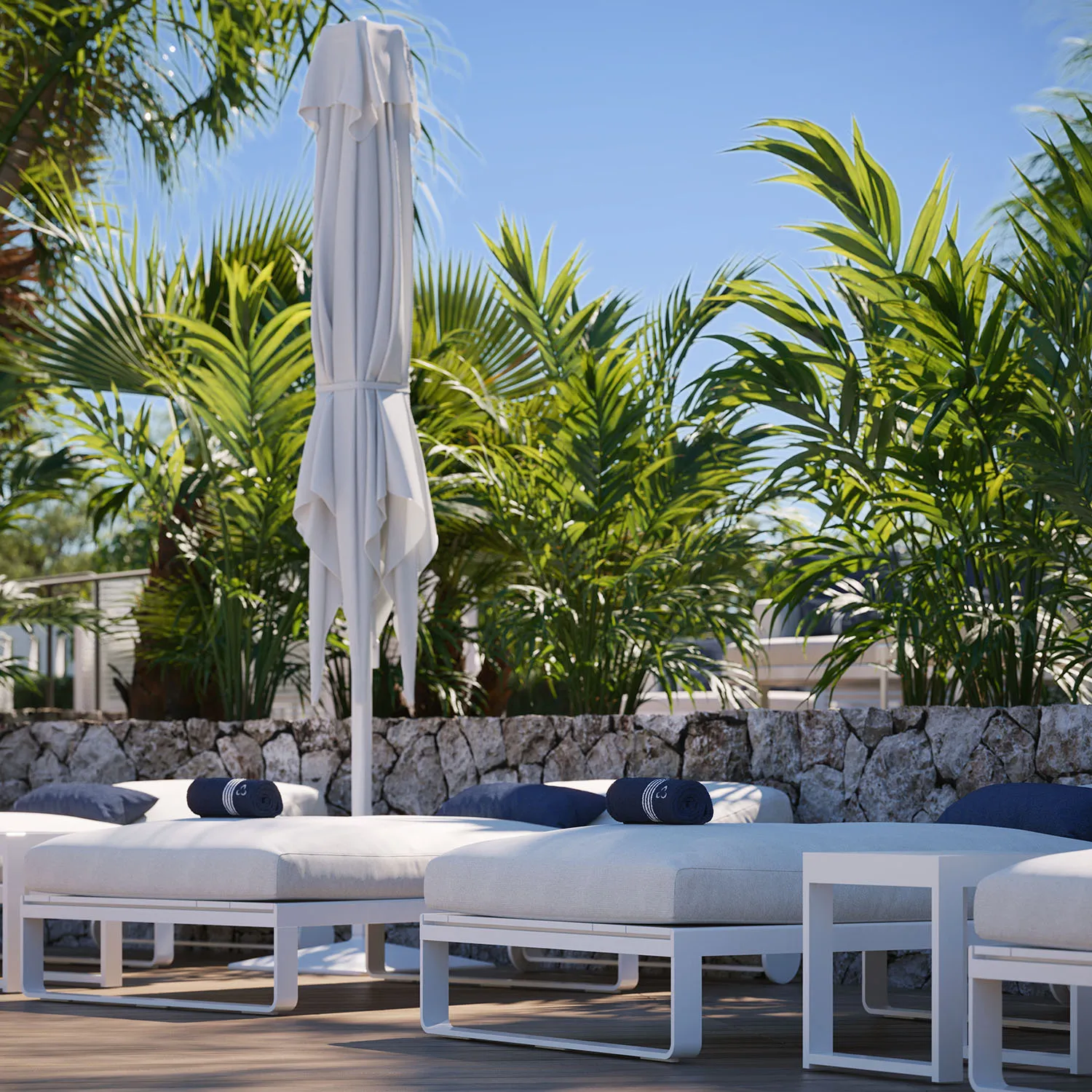 Benalus Residences Golden Mile Marbella terrace 3D Real Estate