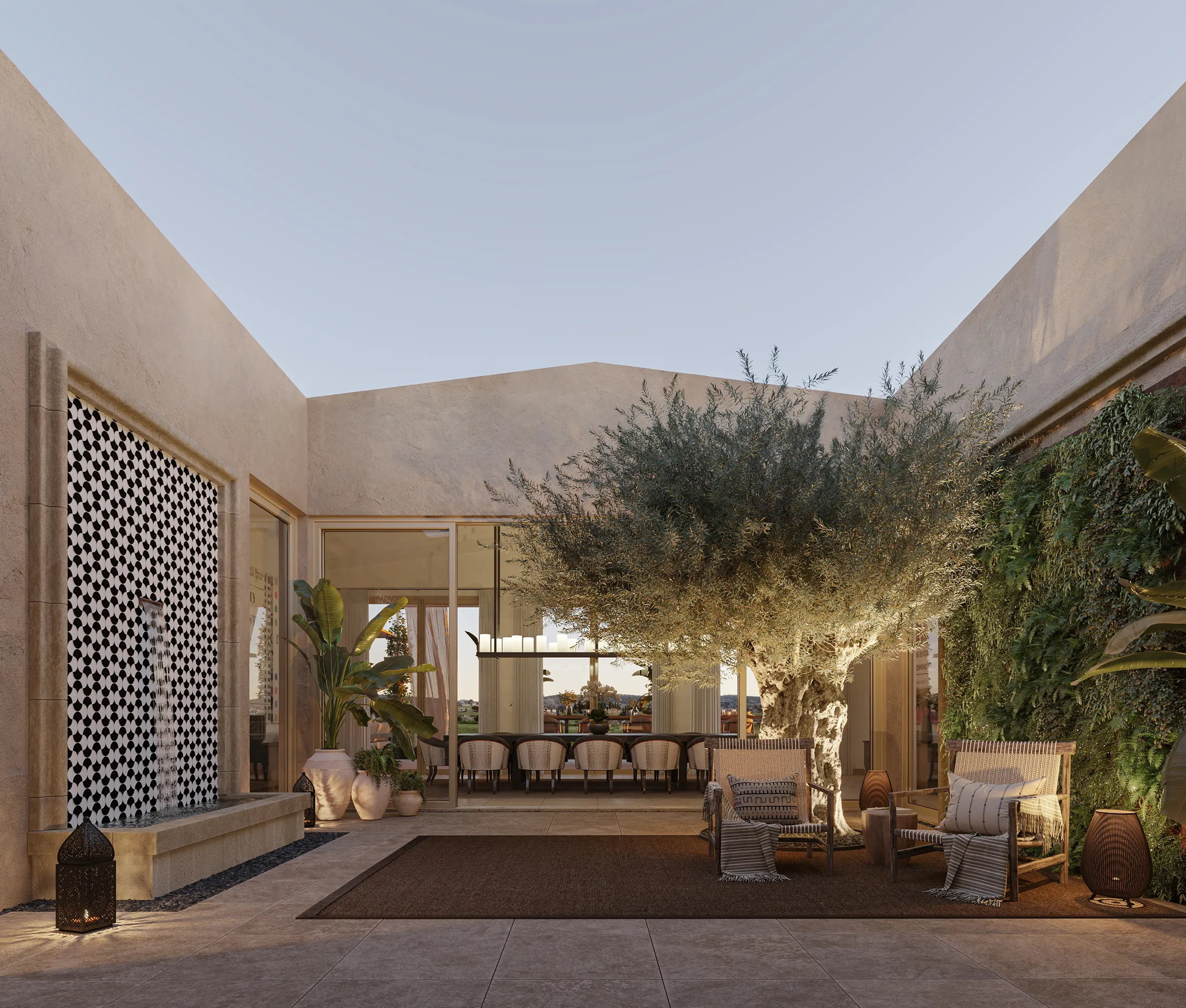 Finca Montuiri Mallorca Common Areas Hyperrealistic Virtual Tour