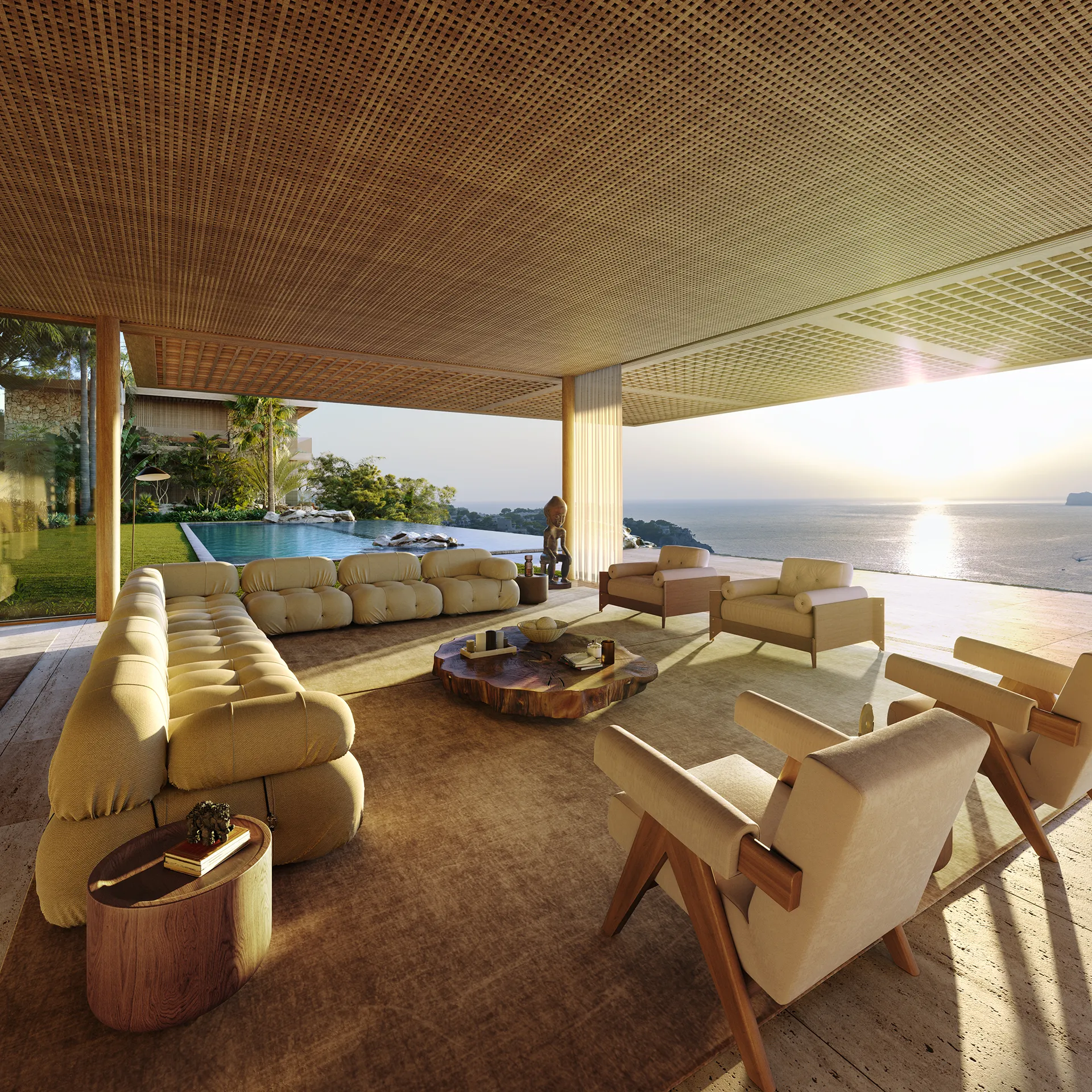 Villa Puerto Andratx Mallorca terrace Architectural Virtual Tour