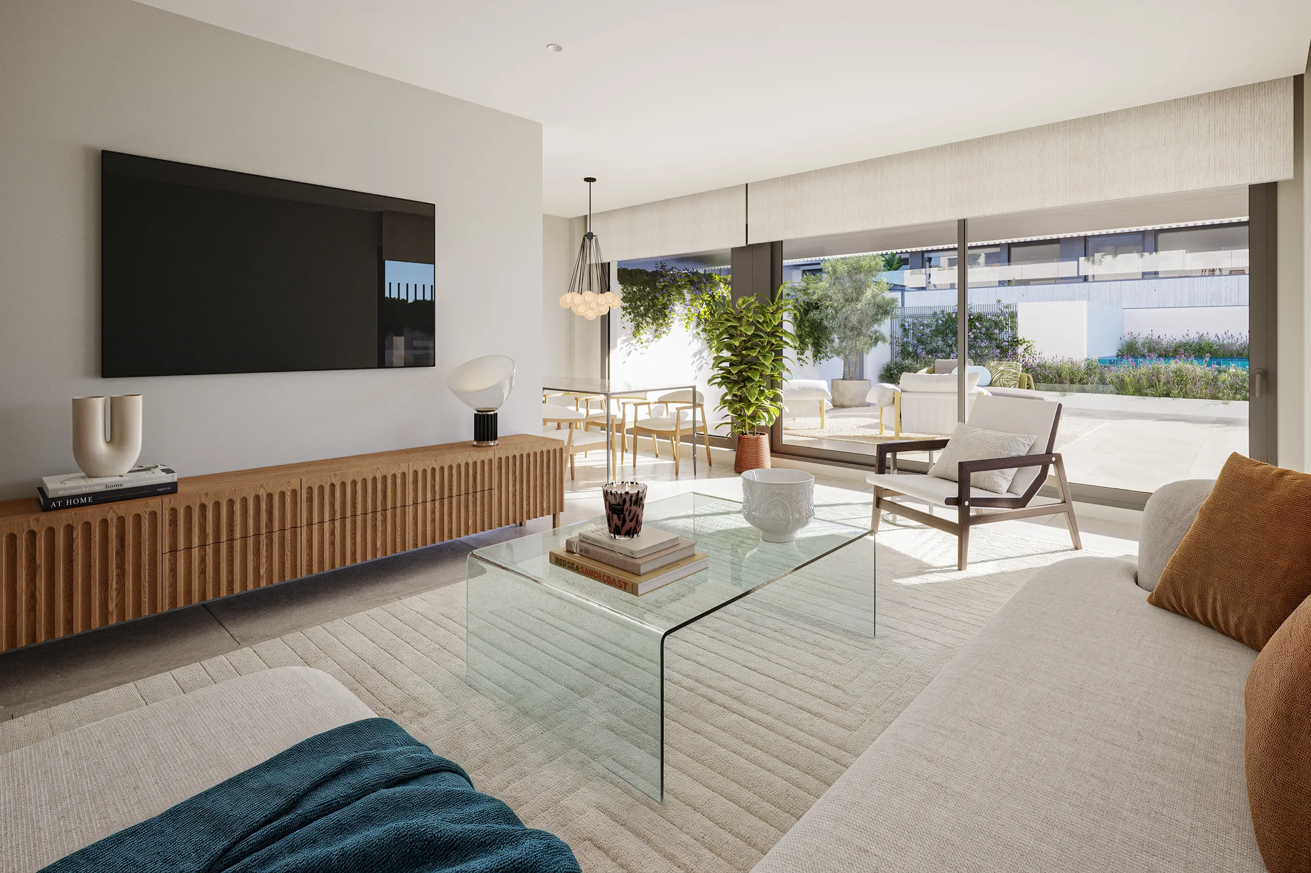 Viviendas Boadilla Madrid Living Architecture Rendering