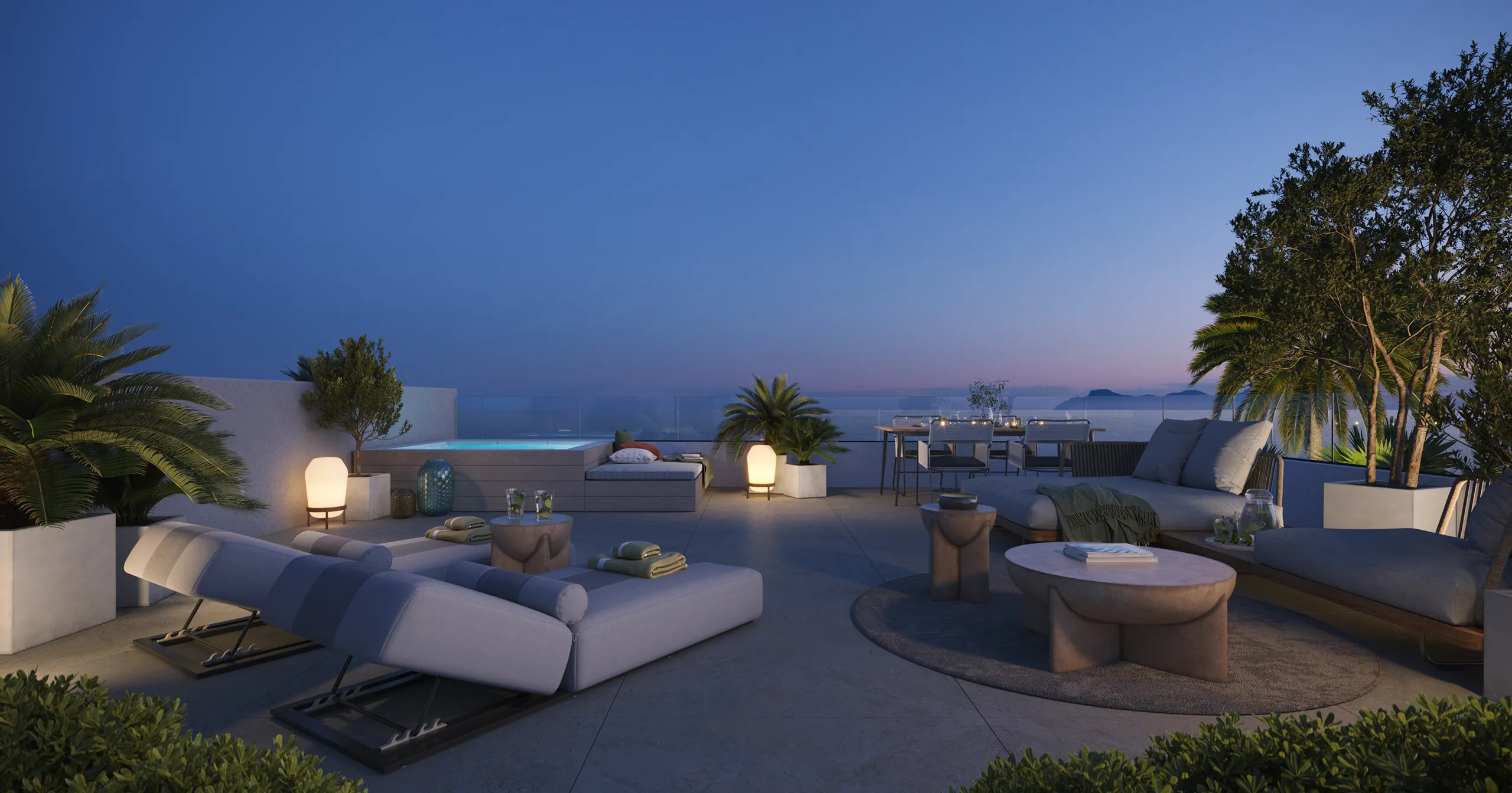 Villa Alcudia Mallorca terrace Photorealistic Virtual Tour